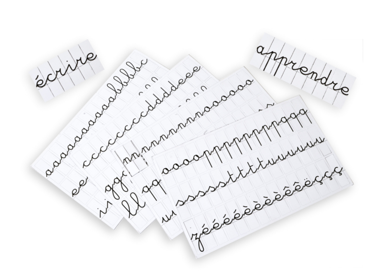 cursive alphabet SEPP Jeux Éditeur et fabricant français de jeux magnétiques et